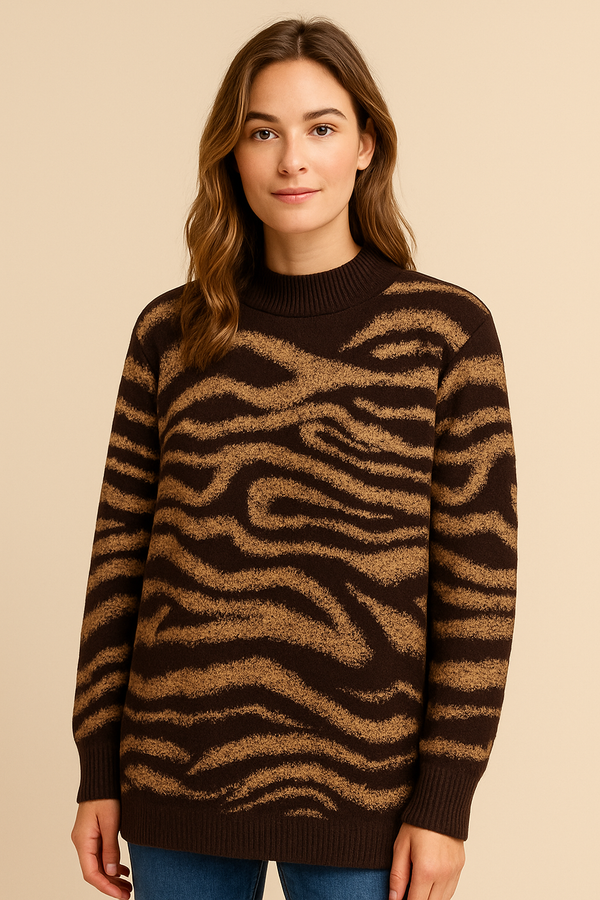 ABSTRACT DESIGN STRETCHABLE TOP