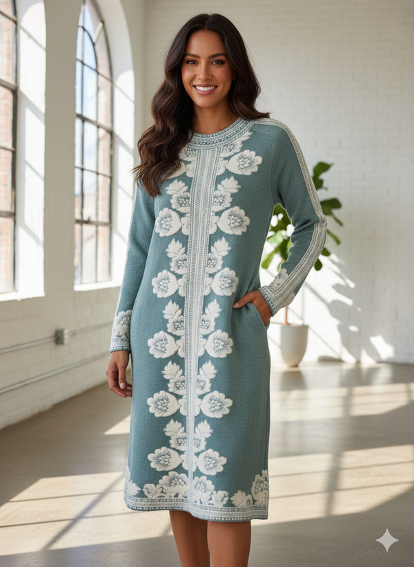 CHESTNUT BLOSSOM HAREWOOL TUNIC