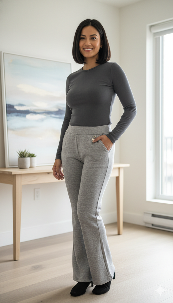 BUTTERFLY BROOCH FUR PANT