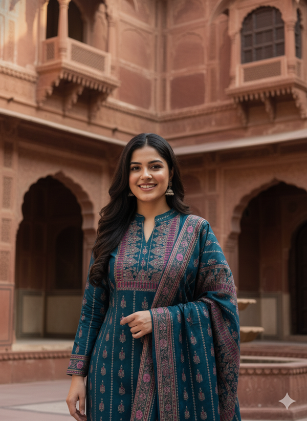 PASHMINA INSPIRED HEER SUIT SET