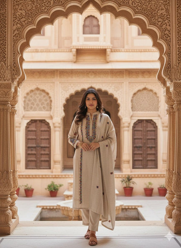 WOOLLEN HANS KURTA SET